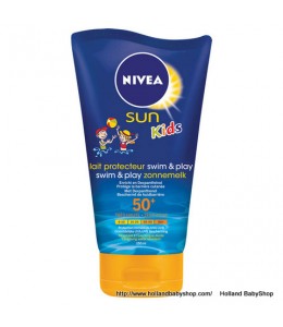 Nivea Sun kids swim & play sunscreen SPF 50+   150 ml